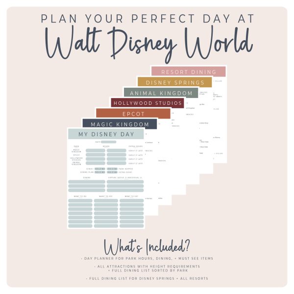 Walt Disney World Planner | INSTANT DIGITAL DOWNLOAD