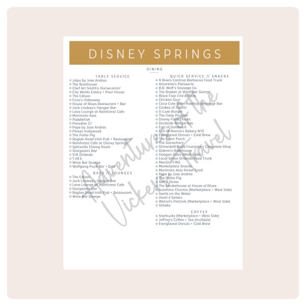 Walt Disney World Planner | INSTANT DIGITAL DOWNLOAD - Image 7